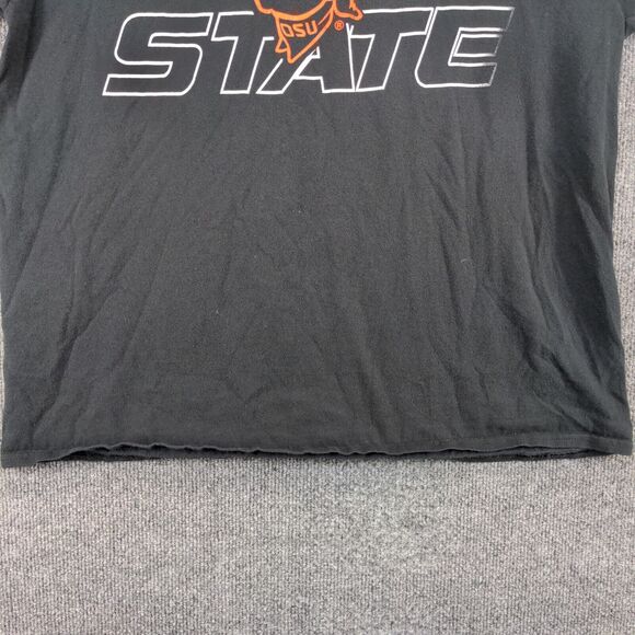 Oklahoma State University Men's T-Shirt L Short Sleeve Crew Neck Regular Fit - Picture 5 of 11